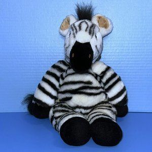Build A Bear Sitting Up Grevy's Zebra 18" Plush Stuffed Animal STL Zoo Soft Toy